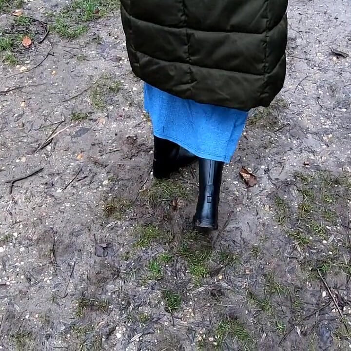 Poliż moje gumowe buty