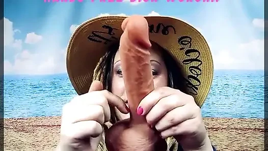 Hands free dick worship Camp Sissy Boi version