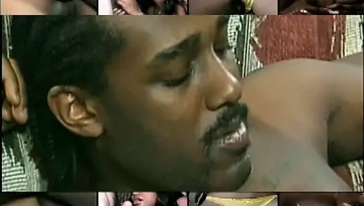 Возбужденную шлюху трахает хуище