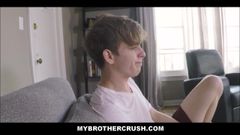 Young Step Brothers Jerk Off Together Then Fuck POV