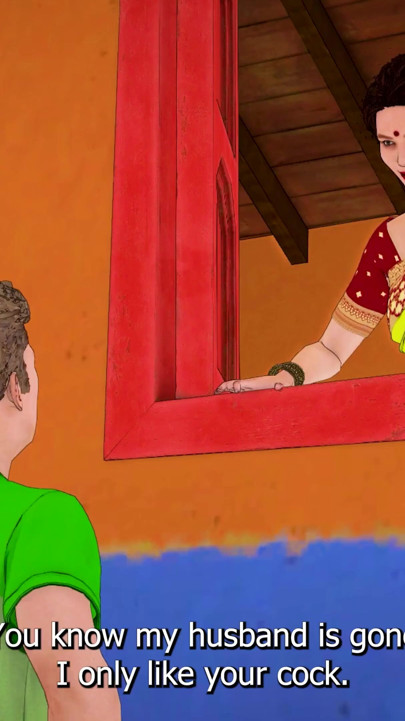Desi wife cheated so her husband fucked the vegetable seller woman | Clip 2