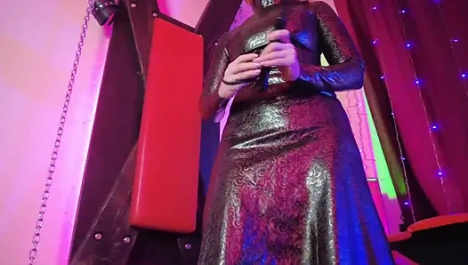 БДСМ госпожа резиновая Eva Latex, стап-игрушки, женское доминирование, горячий фетиш на каблуках