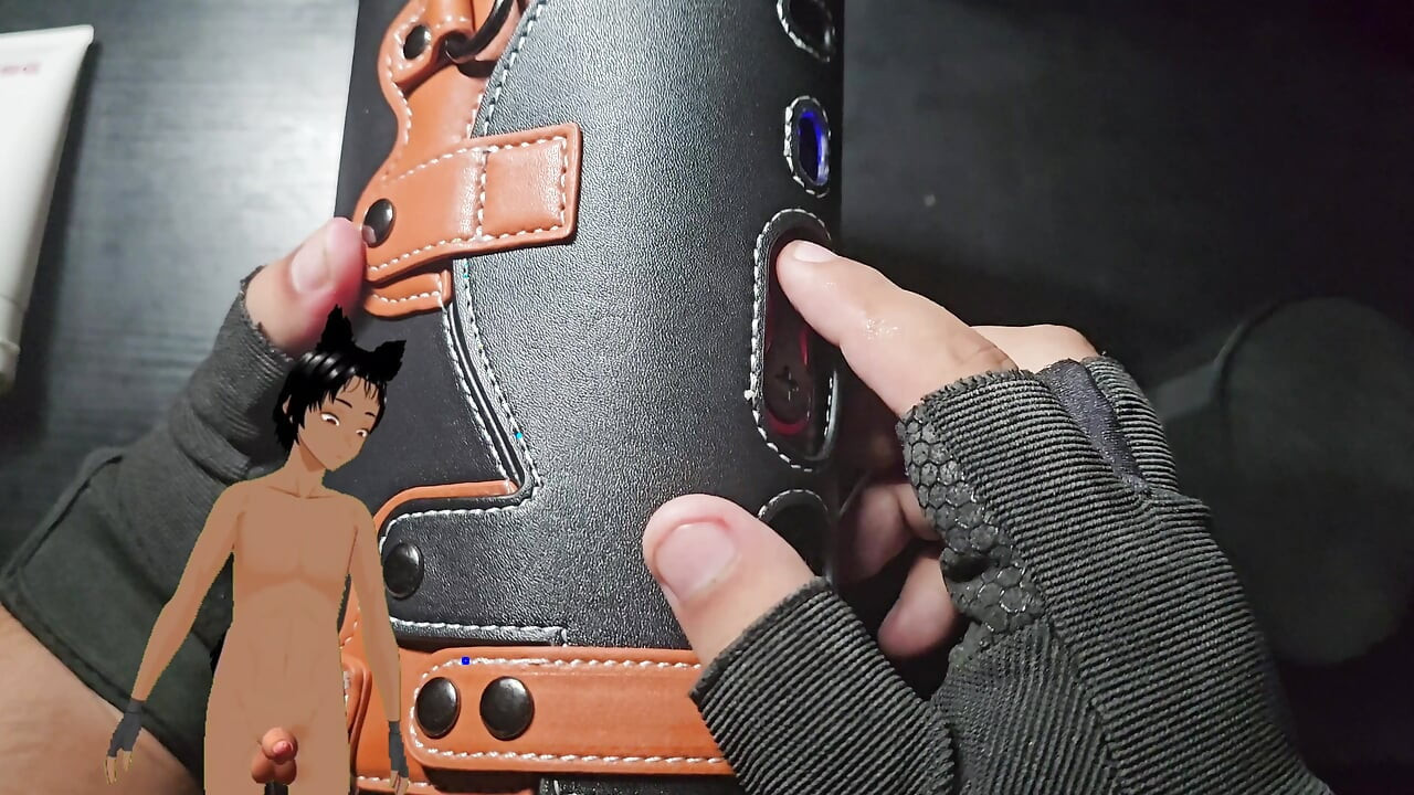 Using an automatic Male masturbator that is someone else is gonna use.