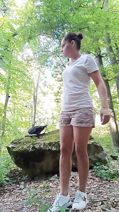 Inserting a Stick in My Pussy