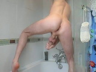 Wanking i duschen