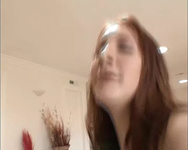 A slim German redhead trying out a BBC for the first time