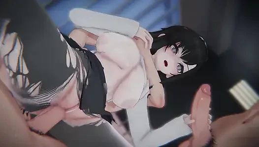 [arknights] - pendeta istri dokter kewalahan (diikat pendamping pertama &pov sandwich dp) (4k/60fps) | ()