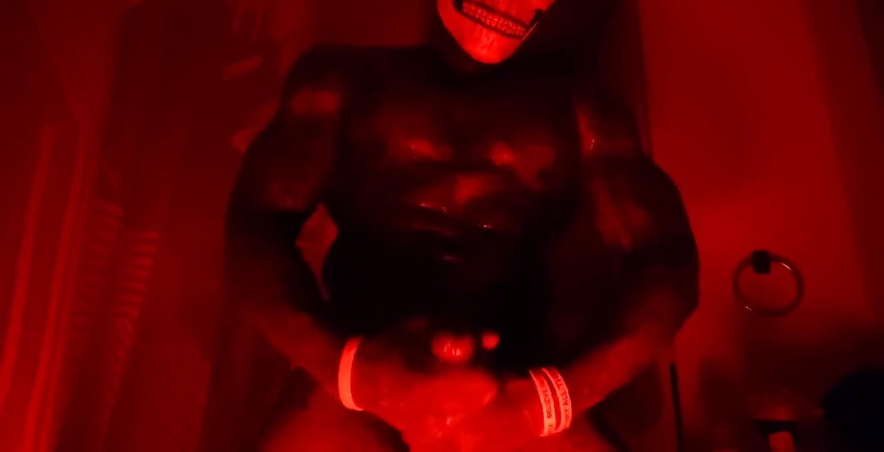 BBC Worship Hallelujah Johnson (A Night In Paradise) Tall Dark Chocolate Muscles Tattoos Hairy BBC Hallelujah Johnson