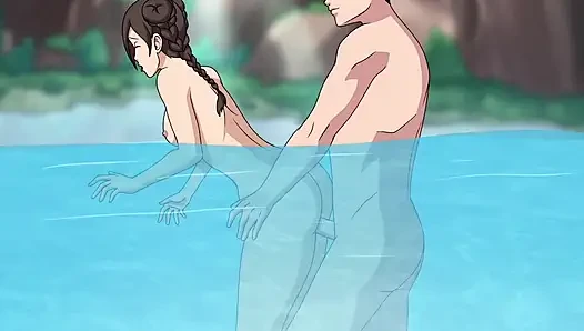 Intensiv im pool-sex