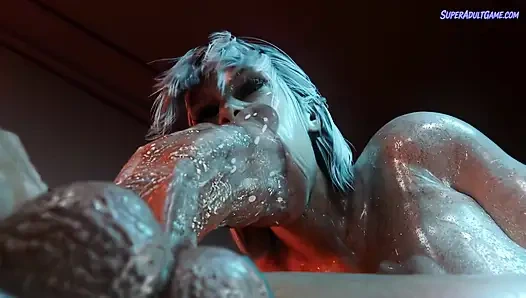 Milf mit riesigem arsch guckt tv Dann fickt hart, massiver schwanz fickt sie sehr hart (3D-Animation)