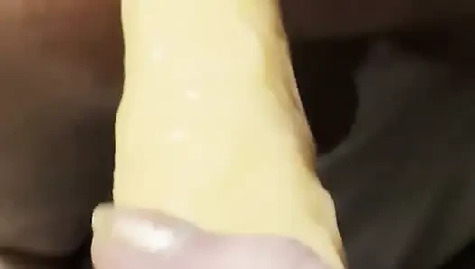 Ehefrau pegged mich mit großen Dildo