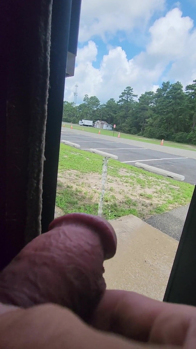 Emotional moment from "pissing outside"