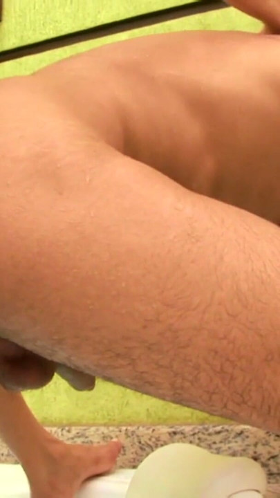 Horny Brazilian Tranny is fucked deep in her pouting asshole | Clip 3