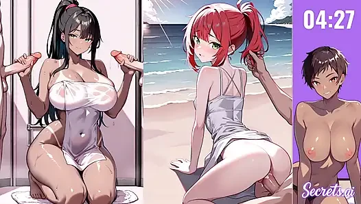 Anime Waifu Compilation (Edging Countdown Challenge)