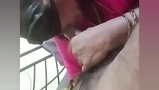 Минет с хозяином дома