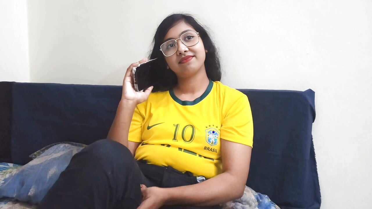 Bangladeshi Boy kantot sa Brazil Fan na Magandang Babae