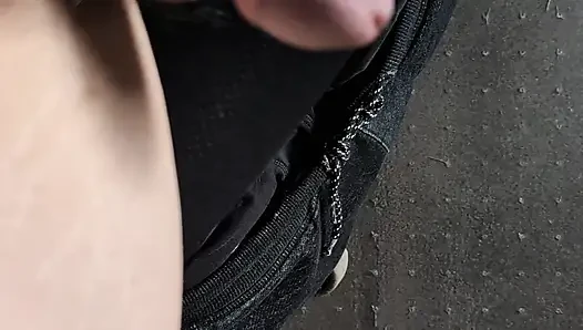 Masturbating with a tenga 4