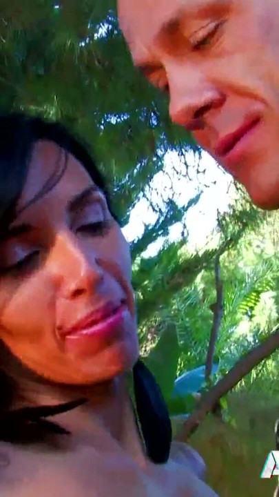 Brunette milf Bettina Kox swallowing cum after anal sex | Clip 1