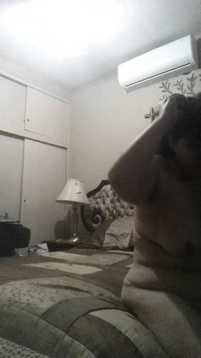 Elsa masturbating