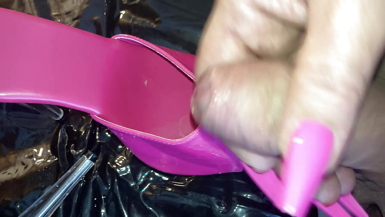 Pink Heels, Pink Fetish Nails
