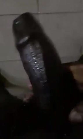 Lanka black cock handjob
