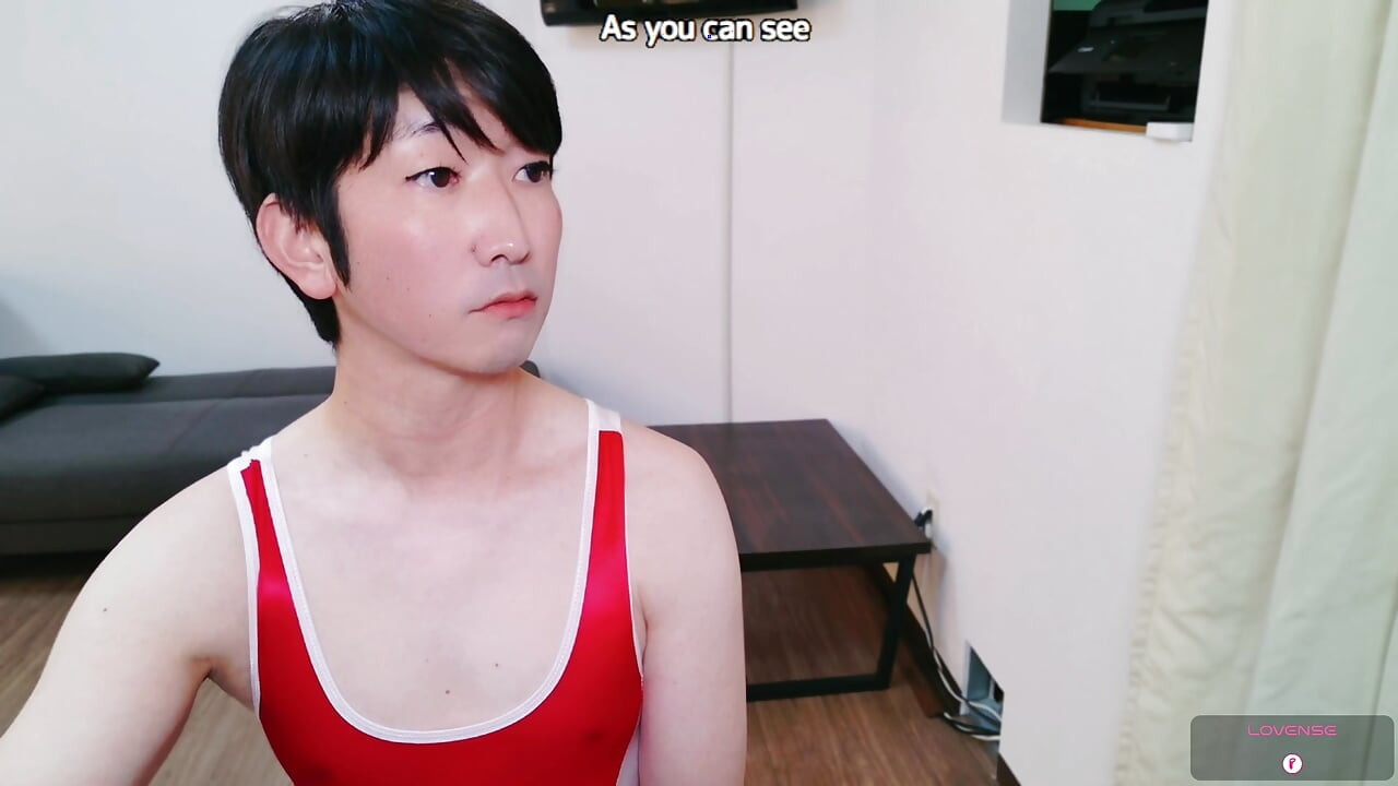 A Boy Dressed as a Woman Finishes with Just Vibrations...
