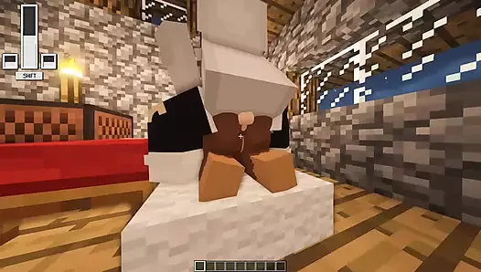 Minecraft baise sexe mod Jenny, Bia, Allie Ghost 2