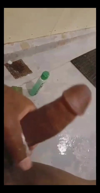 Stroking my cock