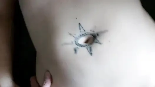 He fucked my hairy hole in missionary position from first person perspective