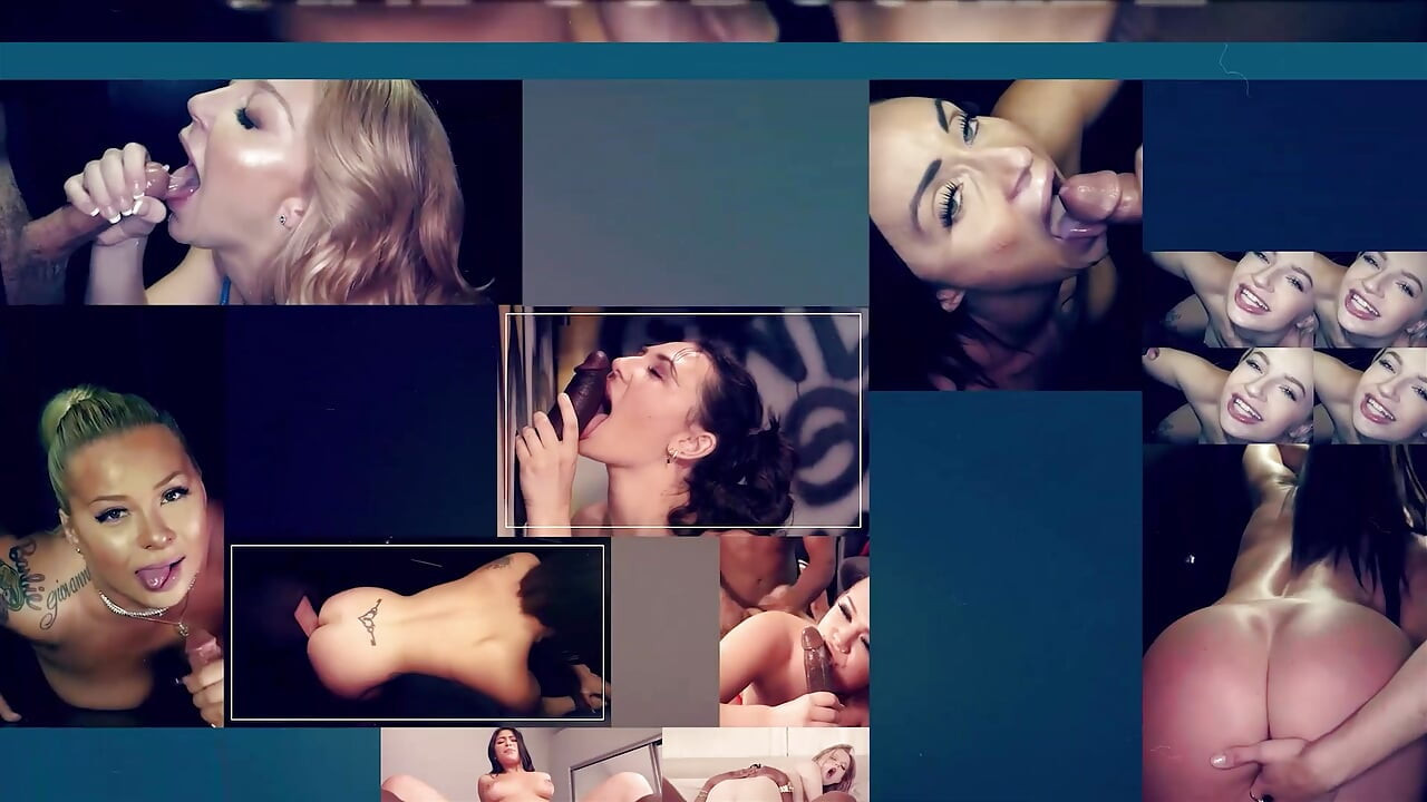 GLORYHOLE SECRETS - Morena boneca de castidade engole em seu primeiro gloryhole