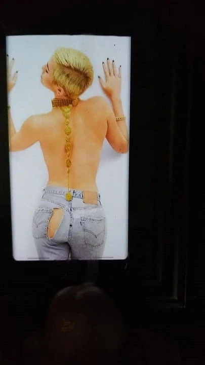 Miley Cyrus Cum Tribute 3