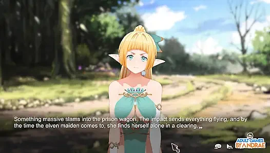 Flee, My Elven Ninja! 3D Gameplay Part 1