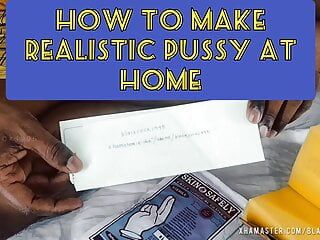 Wie man ein Spielzeug zu Hause Vagina oder Anus macht und wie man ein Sexspielzeug zu Hause macht von blackcock1995