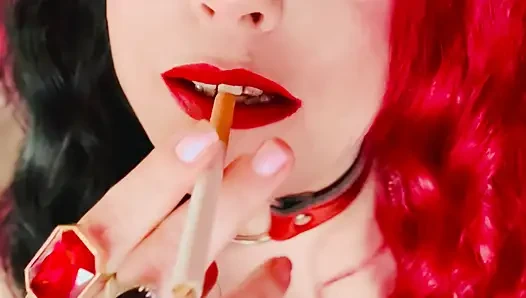 Dangling A Cigarette In This Quick Smoking Clip From Tina Snua