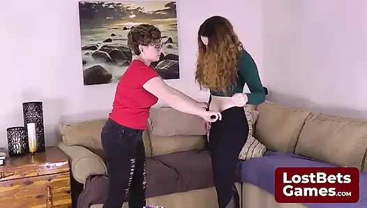 The Girls Take Turns Naming Items Until One Falters, Losing a Piece of Clothing