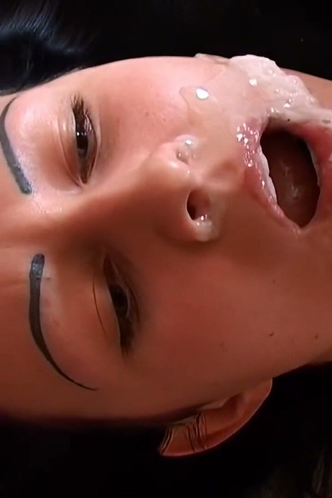 Horny Brunette Fingered Hard Till Facial Explosion