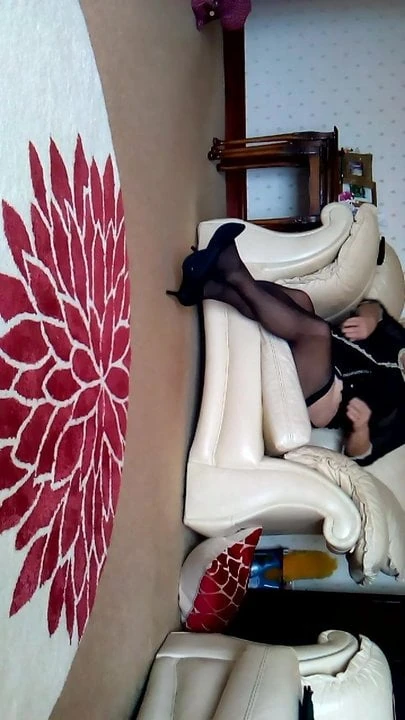 Cum in black stockings x