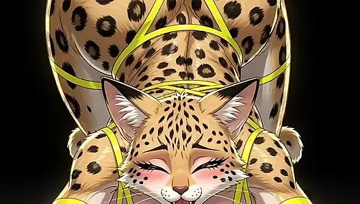 Dickes pelziges anthro arsch zusammenstellung HD anime wackeln und necken