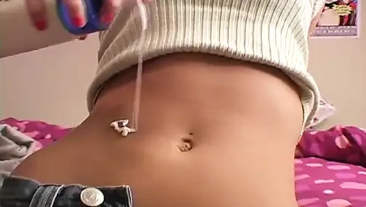 Solo Dream Babes Cream on My Tummy