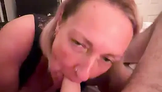 Sloppy blowjob