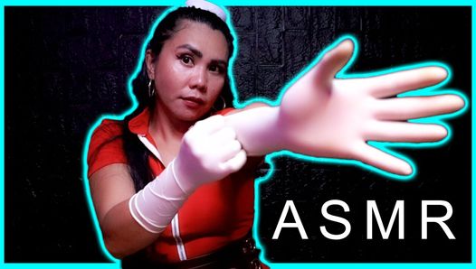 Asmr - guantes quirúrgicos y colecciones de castidad