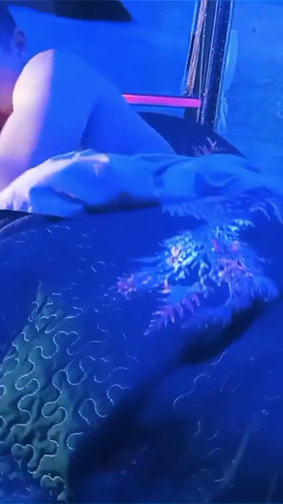 My boss and I are sharing a hotel room with a single bed, and we ended up fucking. | Clip 2