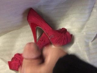 cum on wifes slutty heels