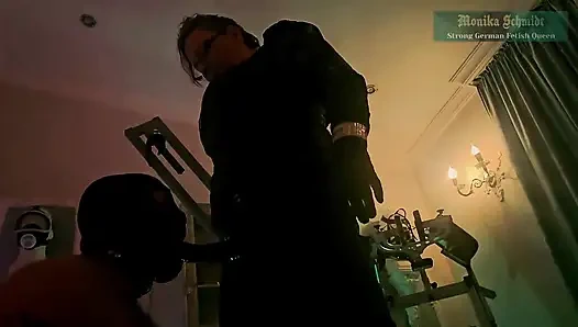 Monika Schmidt Blowjob Training Cuckolding Strapon Bitch Spitting Verbal Humiliation