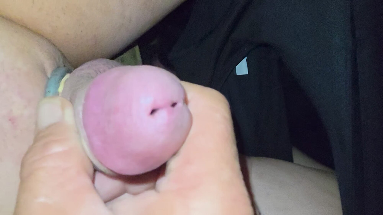 Masturbation on the porch