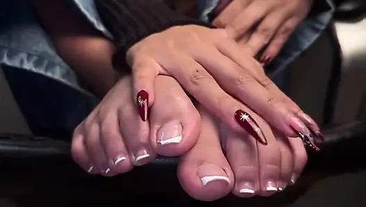 Oild and Succulent Feet