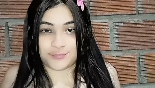 Face of an Indian girl while being fucked from behind