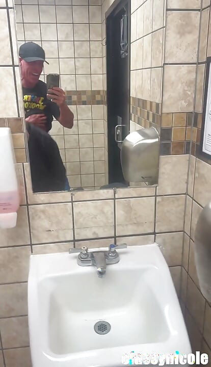 Waffle House POV Public Bathroom Fuck with Jasper and Nicole
