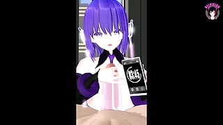 JOI pratica POV con Onahole (HENTAI 3D)