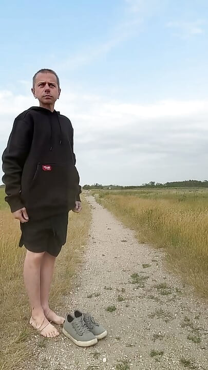 No pants for my walk